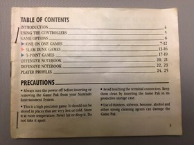 Jordan vs. Bird: One-on-One, NES, 1989 Complete Box, Manual, Game