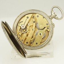 Rare Antique Pocket Watch Mechanical Collectible time piece jewelry jewellery