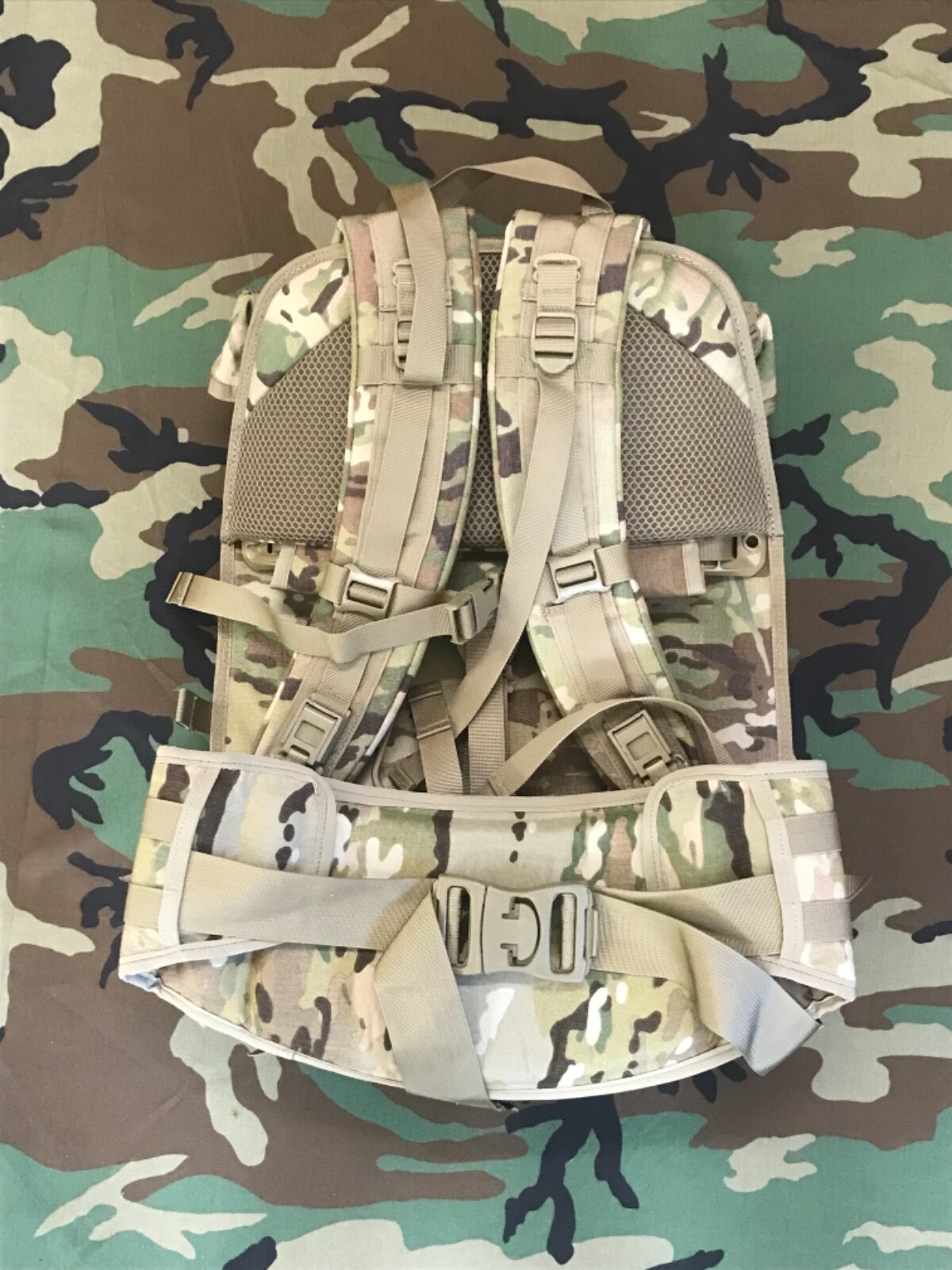 US ARMY BAG OCP FIELD PACK RADIO RUCKSACK MULTICAM NSN 8465016562505