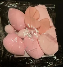 12Pcs Triangle Powder Puff Makeup Sponge Set for Foundation & Beauty Tools