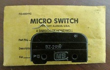 MICROSWITCH Snap Action Switch 15 Amp BZ 2RW