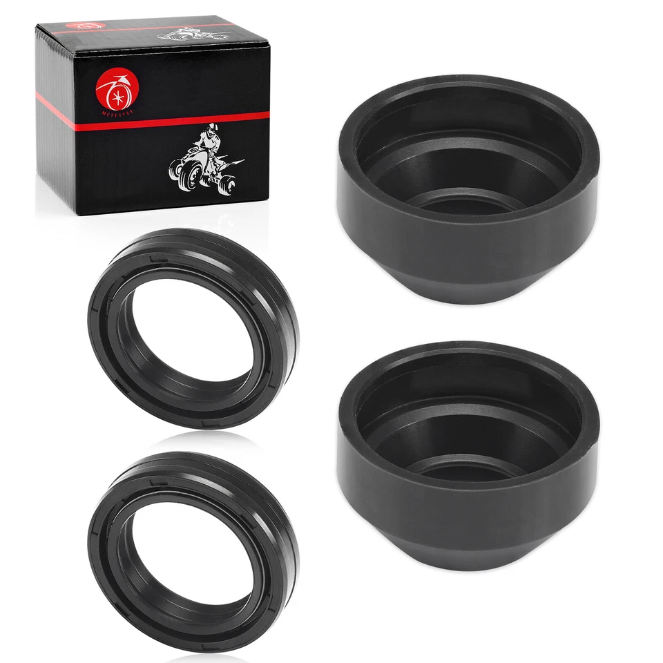 Fork Dust Caps Kit for Kawasaki KZ305 CSR LTD KZ440A/D/B/G KZ400A/B/C/D/S/H KX80 - Image 4 of 4