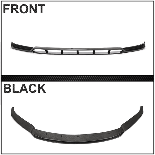 Carbon Flap Frontspoiler Stoßstangen Lippe Spoiler für Porsche Macan 95B 2014-17 - Bild 11 von 12