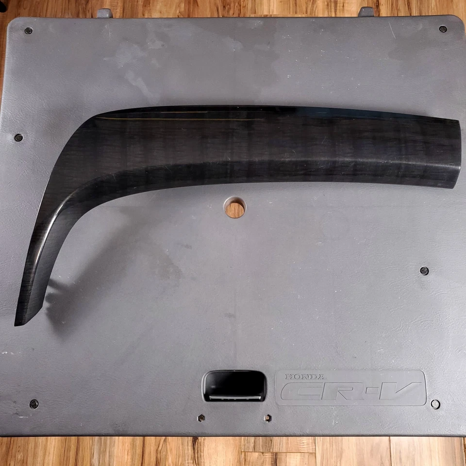 Juego de 3 piezas de interruptor de espejo bisel OEM de grano de madera oscura con borde de tablero Acura MDX 2012-2007 Foto 2 de 4