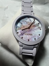 Nine West Ladies watch stainless steel classic design face,40mm Case,NE/2274,