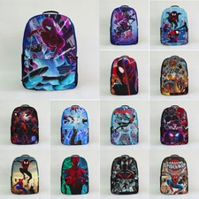 Kids Spider/Man Backpack Across/Spider-Verse School Bag Rucksack Travel Bag
