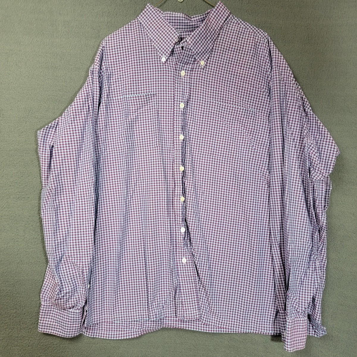 Hamilton Shirt Co Button Shirt Mens 3XL Long Sleeve business