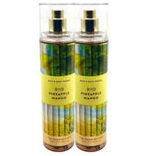 2 BATH  BODY WORKS RIO PINEAPPLE MANGO FINE FRAGRANCE MIST SPRAY 8 FL OZ NEW