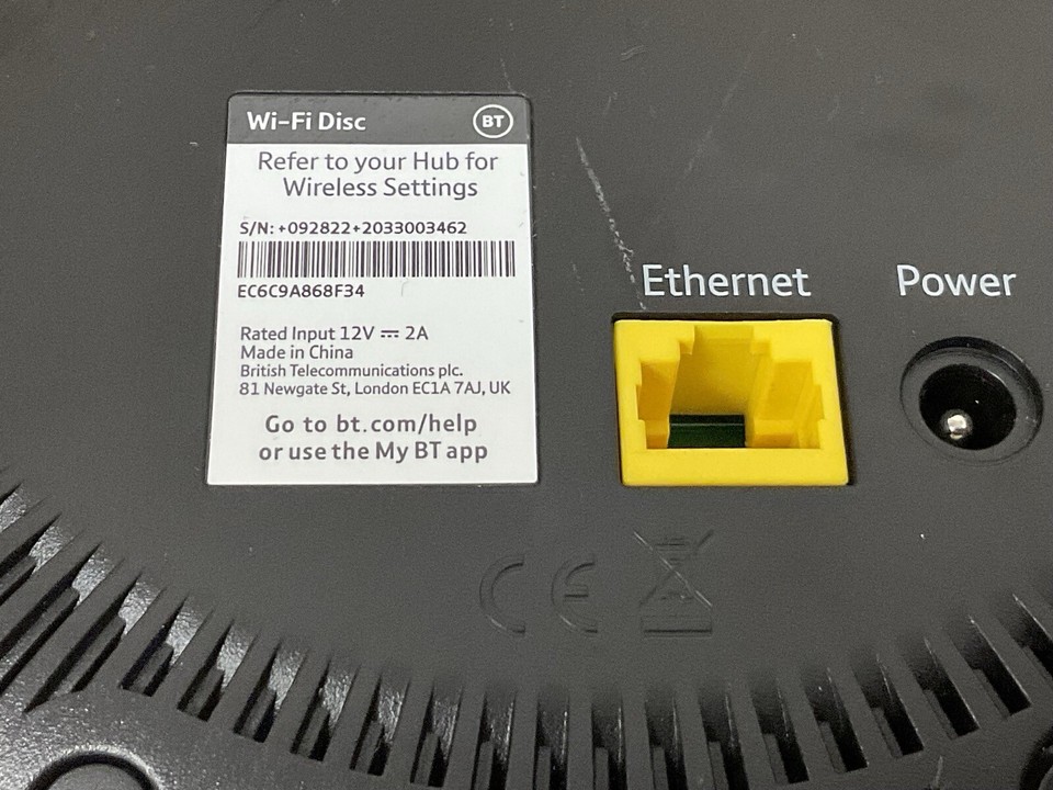 BT WiFi Disc Extender Dual Band Mesh Repeater No PSU Tested | eBay UK
