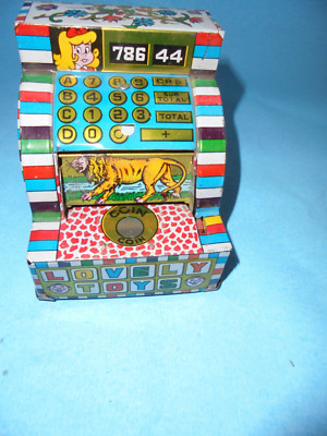 29012 Richie Rich money box tin working 10cm without key