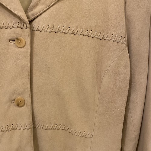 Vintage Doncaster Ladies Classic Suede Leather Jacket Size 16 - Picture 2 of 8