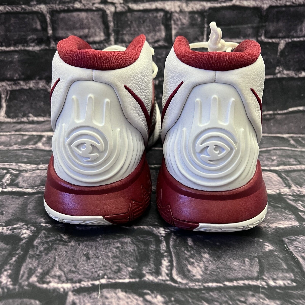 Nike Kyrie Irving TB Promo White Maroon Mens Size CW4142-112 Shoes  NEW