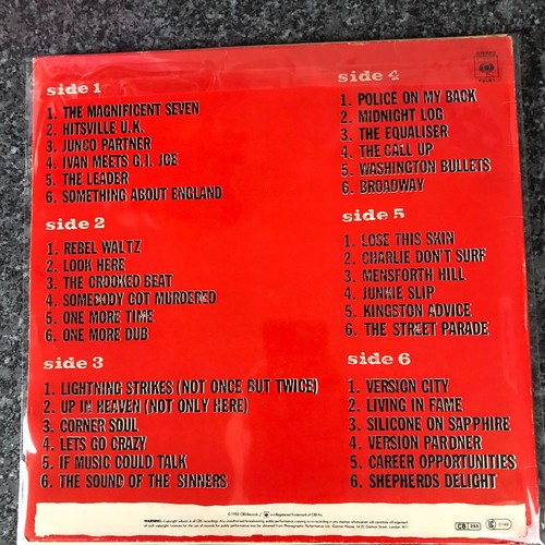 TRIPLE VINYL LP THE CLASH SANDINISTA ! + INSERT CBS FSLN 1 UK 1ST PRESS EX/NM- - Picture 24 of 24