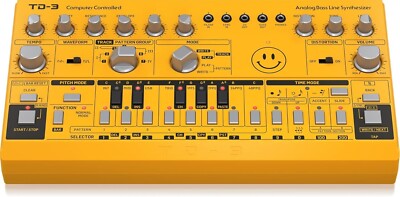 Behringer Analog Bass Line Synthesizer TD-3-AM mit verschiedenen Funktionen a...