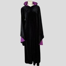 Disney Snow White Witch Velvet Hooded Robe Costume Cosplay Unisex