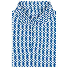 Rhoback the Chi Town Men'S Performance Polo Chicago Flag Style