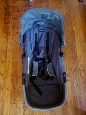 Evenflo Gray Hard Carrycot Stroller Bassinet with Canopy for Infant