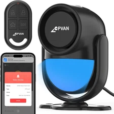 CPVAN Wifi Home Alarm System with PIR Motion Sensor, Wireless Smart Motion Detec