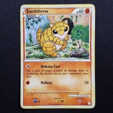 Sandshrew 79/123 Common HeartGold & SoulSilver Pokemon Damaged on eBay