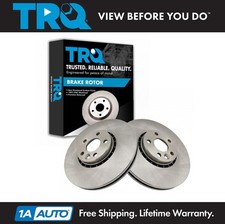 Trq Front Brake Rotors Set For 2010-2017 Volvo Xc60 Trq Front Brake Rotors Set For 2010-2017 Volvo Xc60