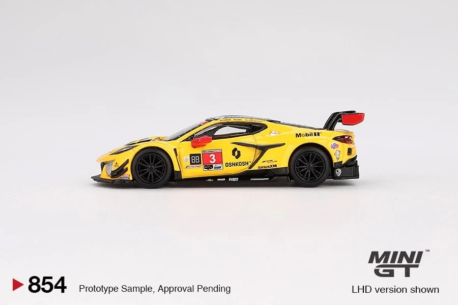 Mini GT MGT00854LHD Chevrolet Corvette Z06 GT3.R #3 Corvette Racing By Pratt ... - Immagine 2 di 3