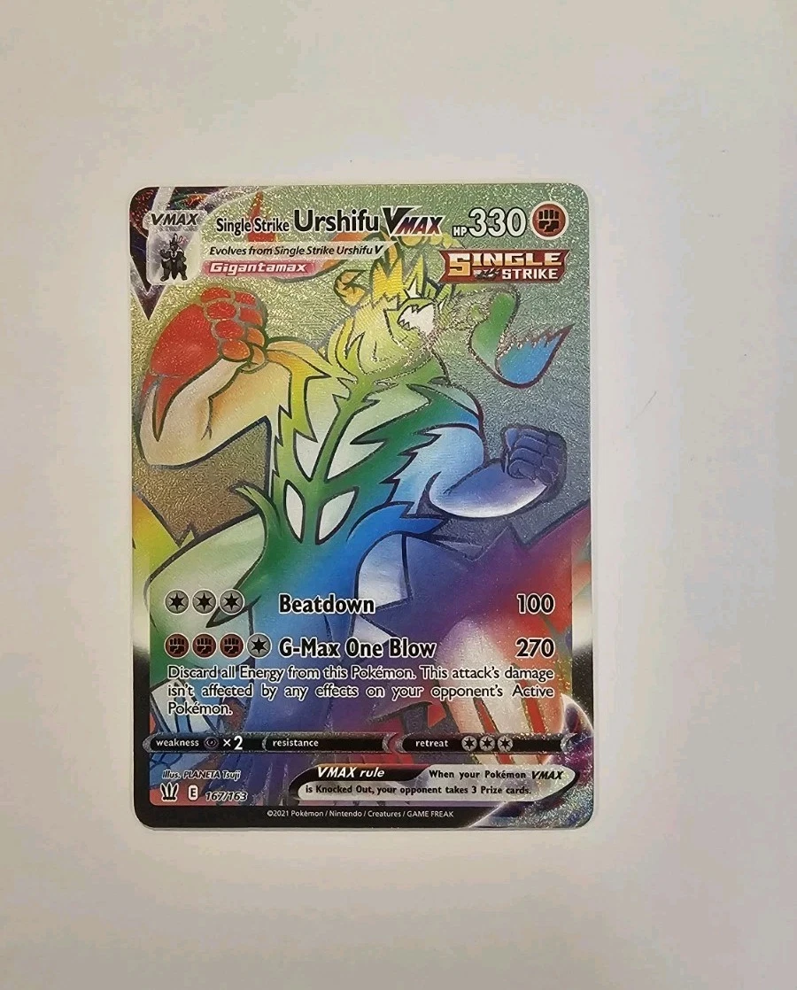 25+ Single Strike Urshifu VMAX Pokémon TCG Cards for sale