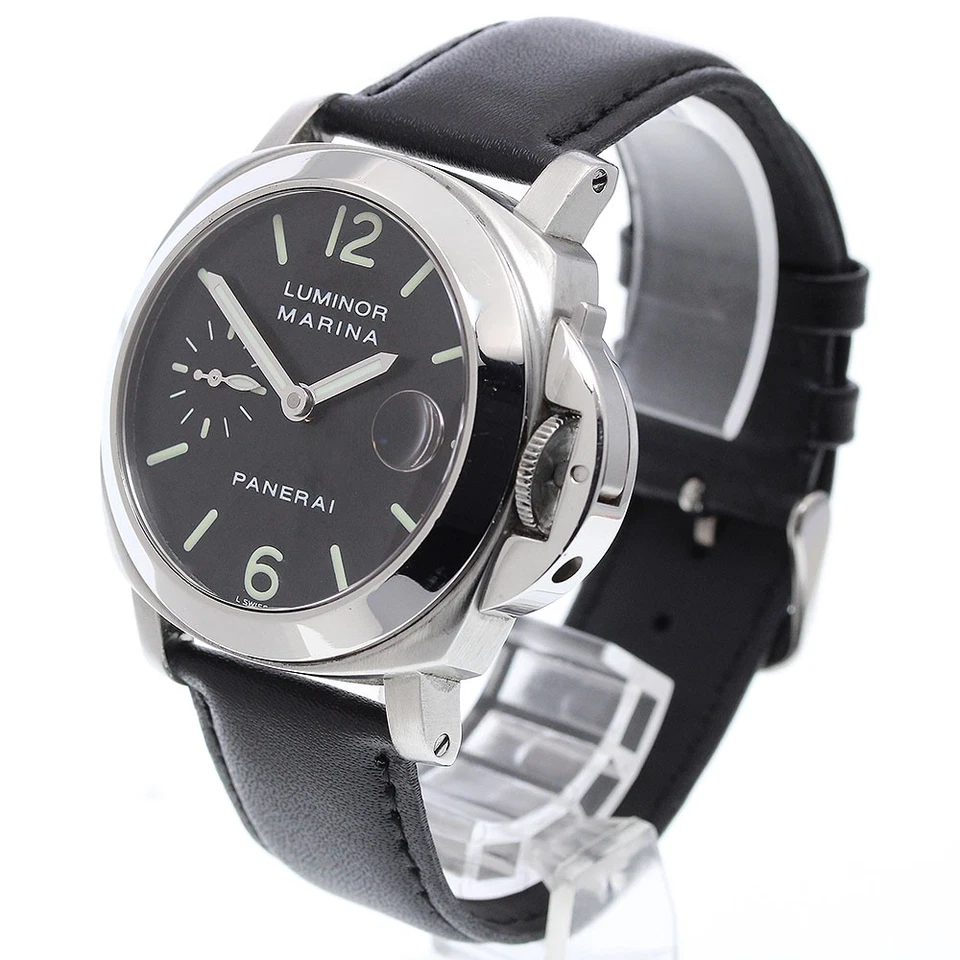 Reloj automático para hombre PANERAI Luminor Marina PAM00048 pequeño segunda fecha_919453 Foto 2 de 4