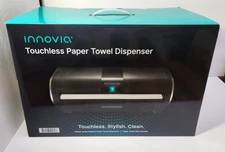 Innovia Touchless Paper Towel Dispenser Automatic Under Cabinet Mount Black New
