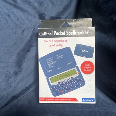 LEXIBOOK Pocket Rechtschreibprüfung, Thesaurus, Kreuzworträtsel, Wortspiele.