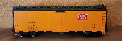 Acopladores Rock Island RR 40' Ice Reefer 67088 Kadee MTL Whls Athearn 1617 RTR HO | Zustand: Used