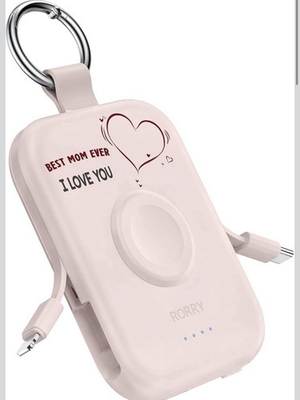 #ad #ad RORRY Portable Charger 5000mAh Portable Charger Power Bank with Built in Cab... $22.99