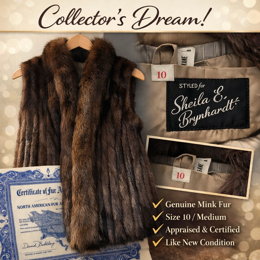 Mink Vest Vintage Coats, Jackets & Vests for Women for sale | eBay