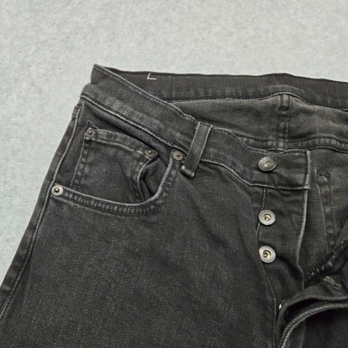 Vintage Rag & Bone Standard Issue Skinny Jeans Womens 31 Black Slim Fit - Picture 7 of 19