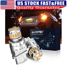 AUXITO 3157 LED Turn Signal Brake Reverse Stop Light Bulbs Kit Hyper Anti Flash
