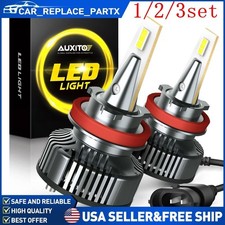 1/2set AUXITO H11 H8 H9 LED Headlight Kit Bulb Low 6500K Beam White High Power P