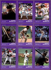 Bobby Bonilla Pitt. Pirates 1990 Star Co. Silver Series Set of 9 - 1/2000 sets