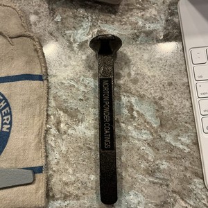 Morton Powder Coating Rail Road Spike