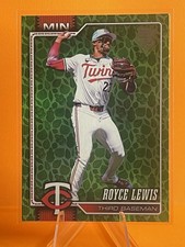2026 Topps Series 1 - Royce Lewis #115 Holiday Green Holo Foil