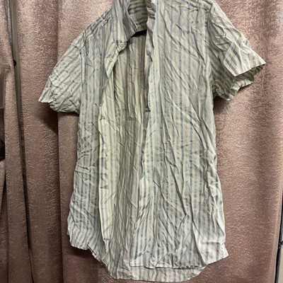 Prada Striped Men s Short Sleeved Shirt Size Medium (CF3) GA