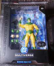MCFARLANE DC MULTIVERSE COLLECTOR EDITION THE FLASH MIRROR MASTER PLATINUM CHASE
