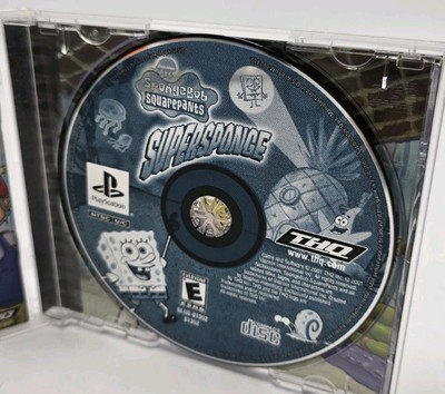 SpongeBob SquarePants: SuperSponge (Sony PlayStation 1 PS1 2001