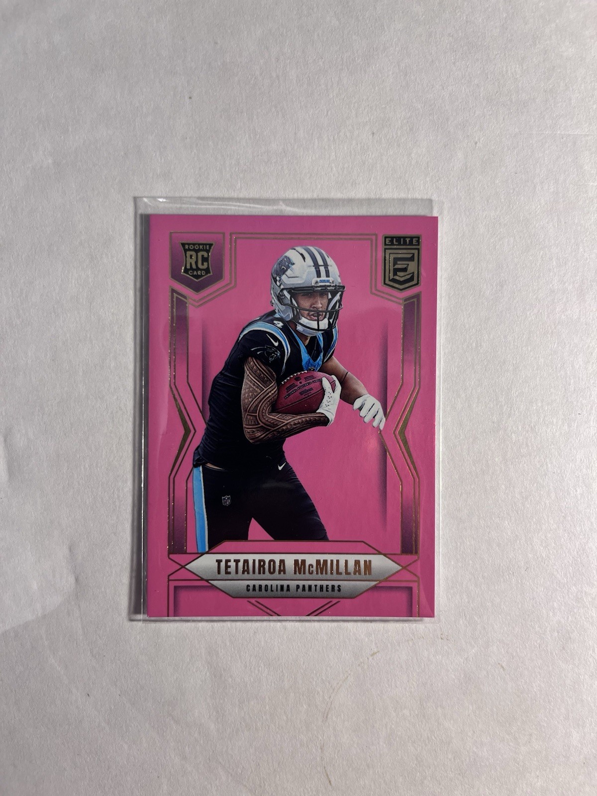 2025 Panini Donruss Elite - Rookies Tetairoa McMillan #128 Pink Ink (RC)