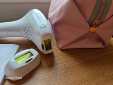 Silk'n Flash & Go IPL Hair Removal Device White/Purple Corded w Accessories
