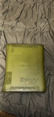 Microsoft Xbox 360 Halo 3 Special Edition Console Green Gold HDMI Ethernet USB