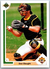⚾ 1991 Upper Deck #181 Don Slaught Pittsburgh Pirates
