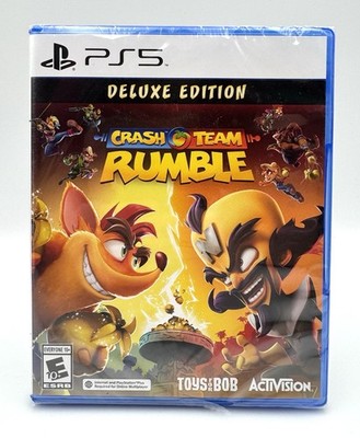 Crash Team Rumble Deluxe Edition (PS5, 2023) Crash Bandicoot - NEW/SEALED