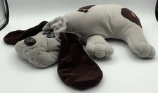 Vintage Tonka 1985 Pound Puppies - 17” Gray Spotted Hound Plush Toy