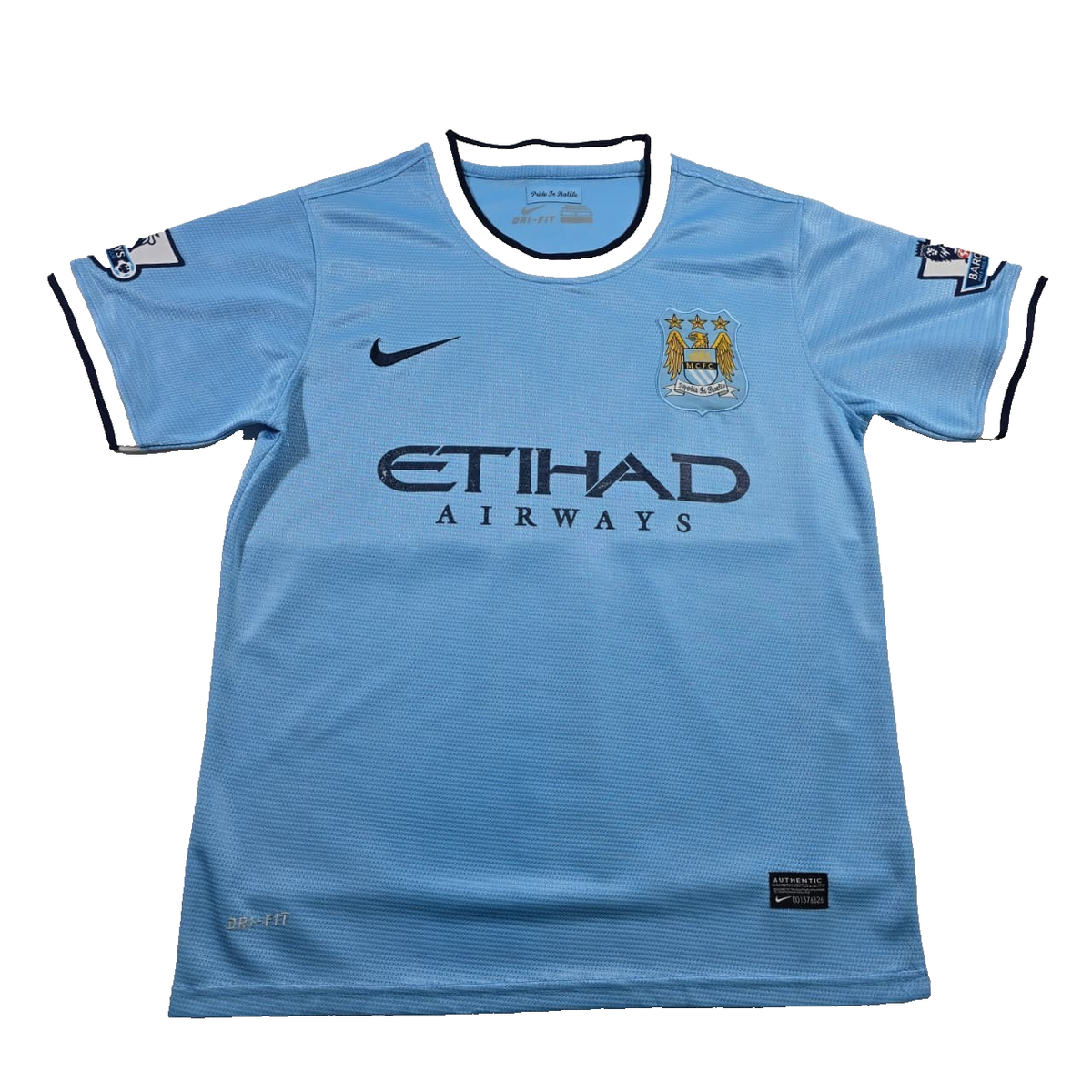 NIKE × マンチェスター・シティ トレーナー MCFC ETIHAD 水色 Nike Manchester City 2013–2014 Jersey Etihad Airways Size M | eBay