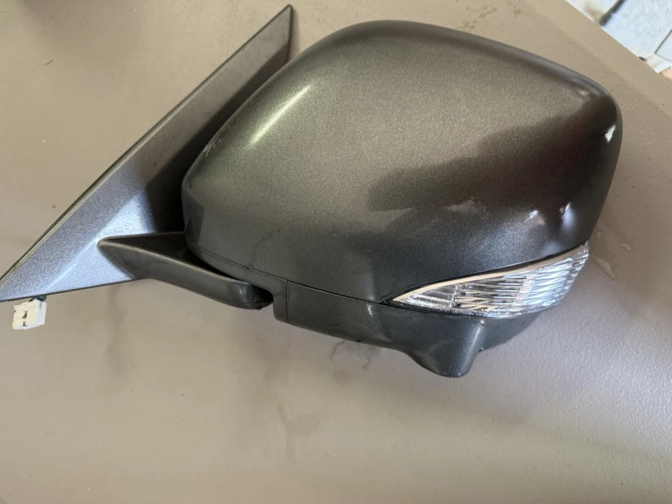 Espejo retrovisor izquierdo Infiniti QX80 2014-2018 lado del conductor punto ciego cámara cromo Foto 3 de 4