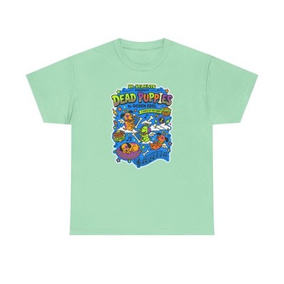 Dr Demento Dead Puppies Ogden Edsl Novelty Song Retro Humor Graphic T-Shirt Tee